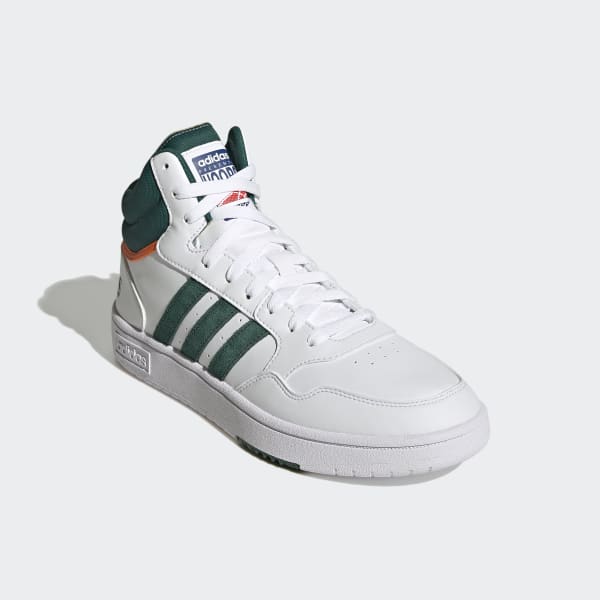 White Hoops 3.0 Mid Classic Vintage Shoes