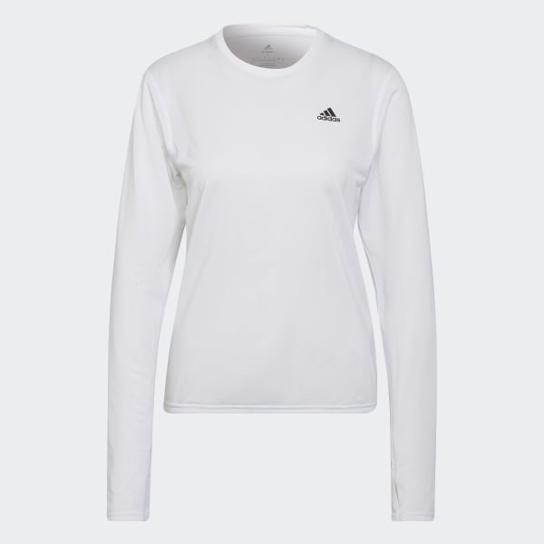 Blanc T-shirt Run Icons Running Long Sleeve V6444