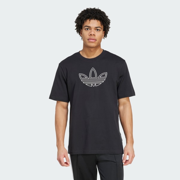 Adidas t shirt outline sales