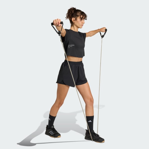 Negro CAMISETA GRAPHIC CLIMACOOL POWER TRAINING