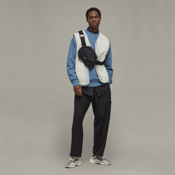 Bla Y-3 Organic Cotton Terry Crew Sweater