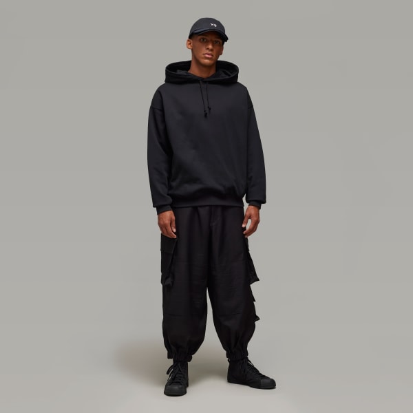 Black Y-3 Graphic Hoodie