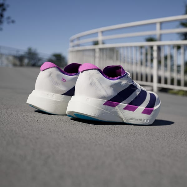 adidas Adizero Adios Pro 4 Shoes - White | Free Shipping with