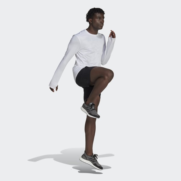Czerń Designed for Running Made to Be Remade Shorts