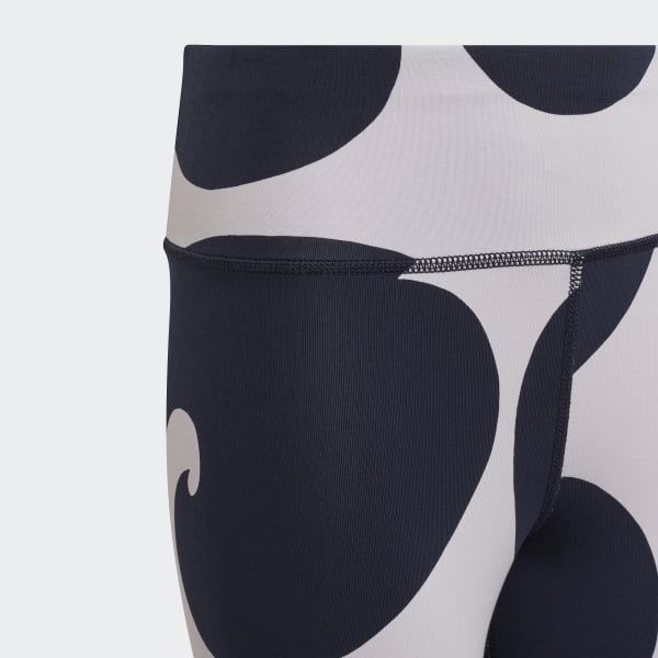 Purple Marimekko Cotton Tights