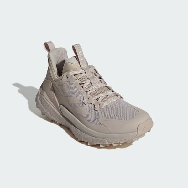 Beige Terrex Free Hiker 2.0 Low Hiking Schoenen