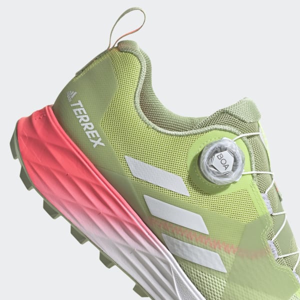 Green Terrex Two BOA Trail Running Shoes LGH97