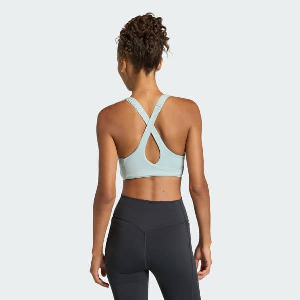 Yesil FastImpact Luxe Run High-Support Sporcu Sütyeni