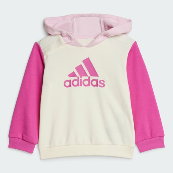 Beige Essentials Colorblock Kids Jogginganzug