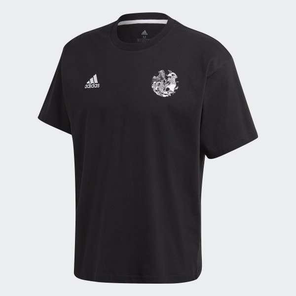 adidas Camiseta Súper Campeones (UNISEX) Negro | adidas Colombia
