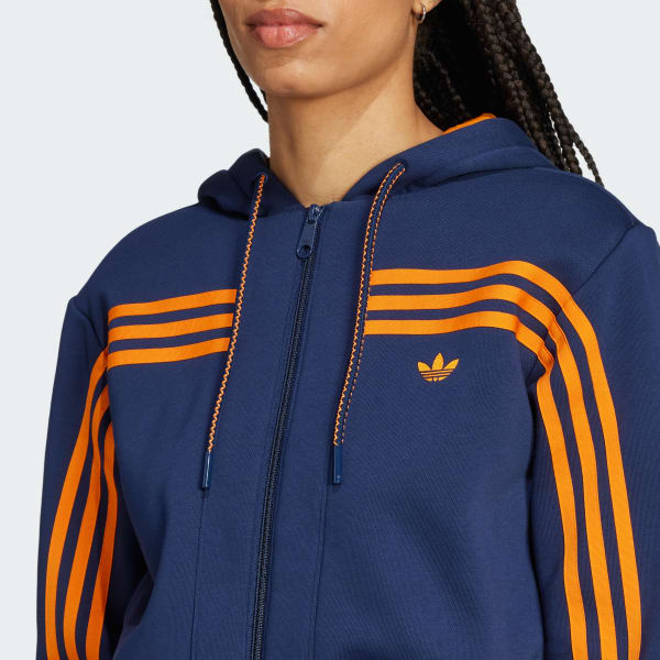 Adidas originals super fleece zip hoodie shop