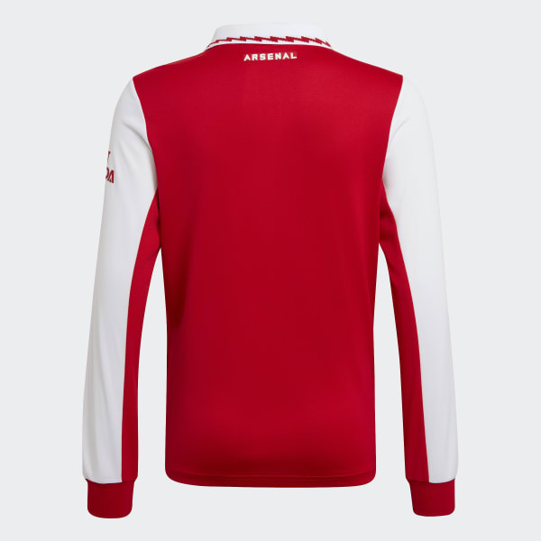 Red Arsenal 22/23 Long Sleeve Home Jersey