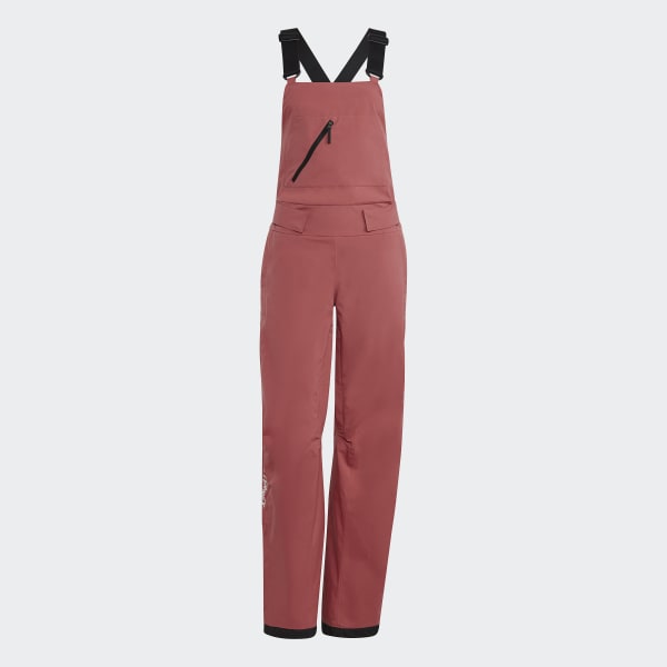 Red Resort Two-Layer Insulated Bib Pants