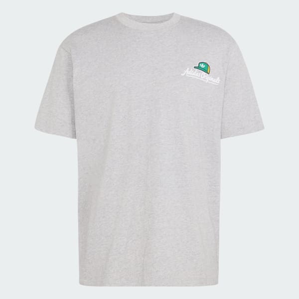 Grey LOOSE GRAPHIC TEE FRESHER 18