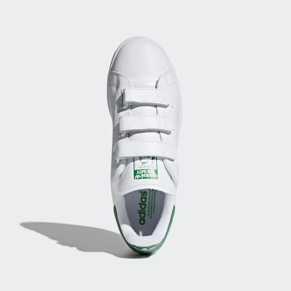 adidas originals stan smith velcro sneakers in white s75187