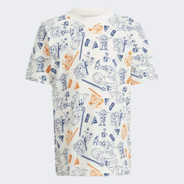 Branco Camiseta adidas x Star Wars Young Jedi