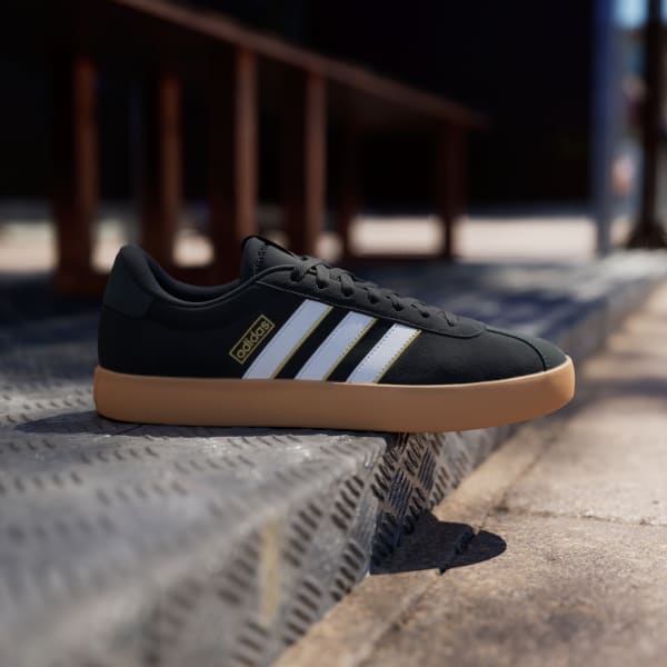 Adidas VL Court 3.0 Sneaker Men s Black Size 8.5 Sneakers