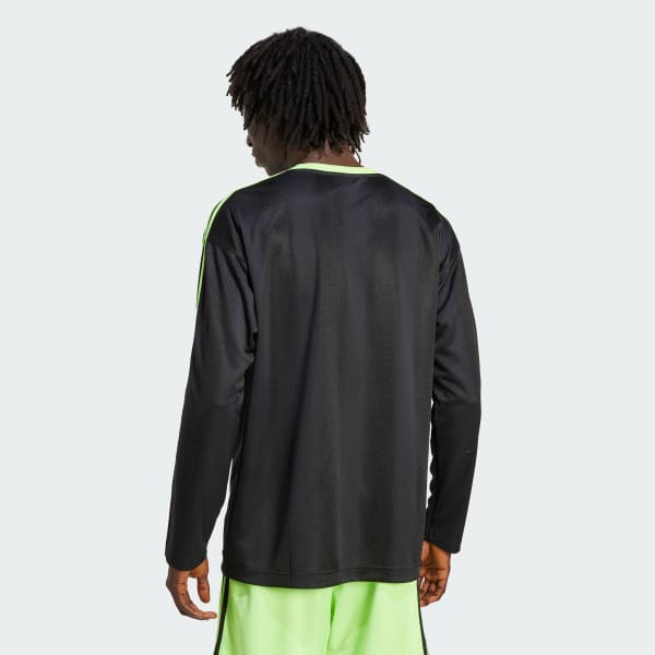 Μαύρο Μακρυμάνικη φανέλα adidas Adicolor Jacquard