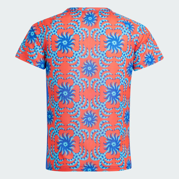 Mavi adidas x FARM Rio Kids Training Tişörtü