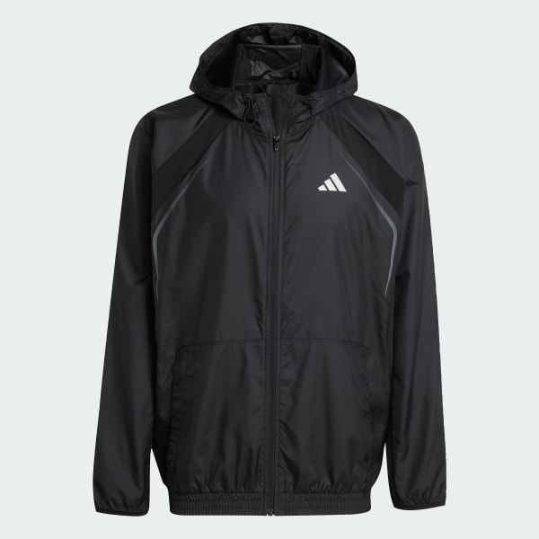 Black 테크 어페럴 윈드브레이커
