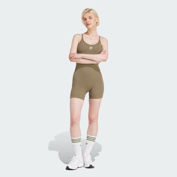 adidas Essentials Rib Bodysuit Green adidas Philippines