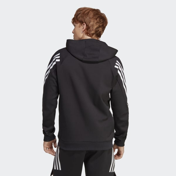 Black Future Icons 3-Stripes Hoodie