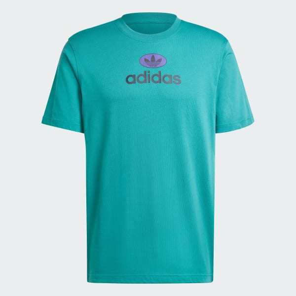 Verde Playera Estampada