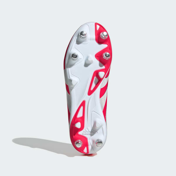 Rosso Scarpe da calcio Predator League Soft Ground Junior