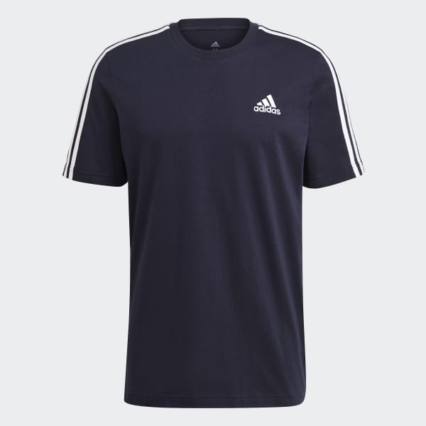 Blauw Essentials 3-Stripes T-shirt 26800