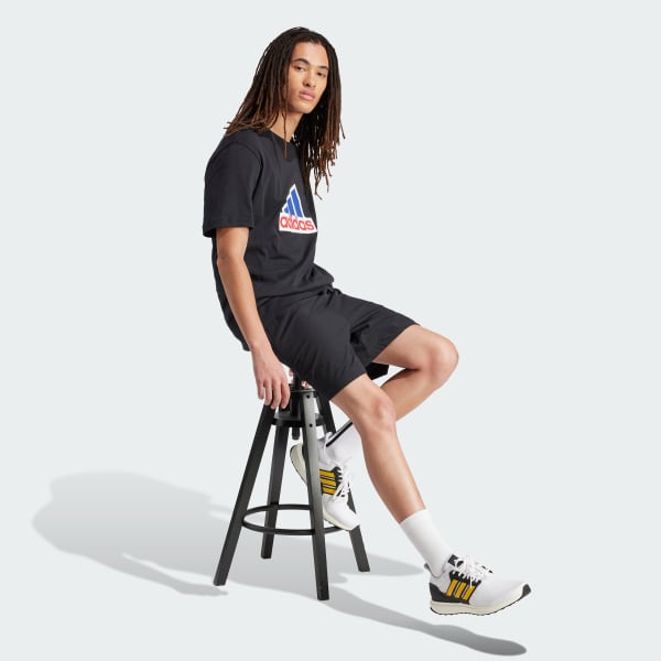Preto Camiseta Future Icons Badge of Sport
