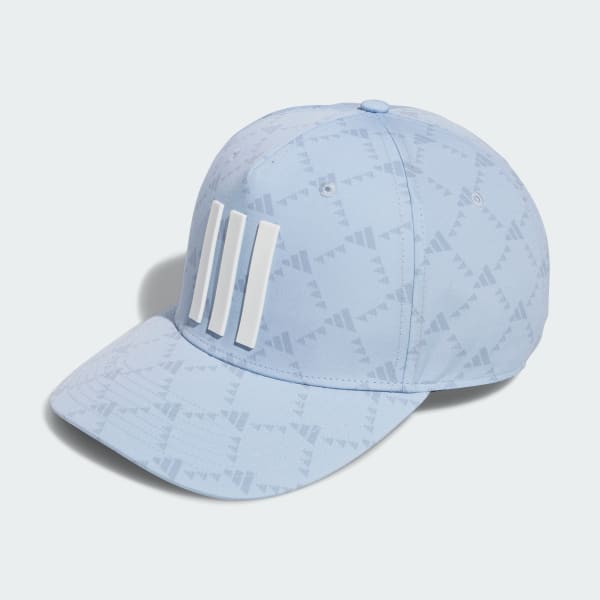adidas Tour 3 Stripes Printed Pet Blauw adidas Offici le Shop