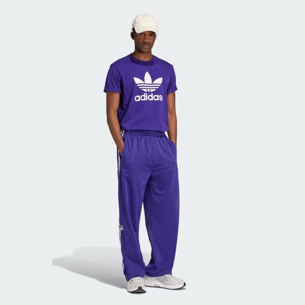 Purple Adicolor Trefoil Tee