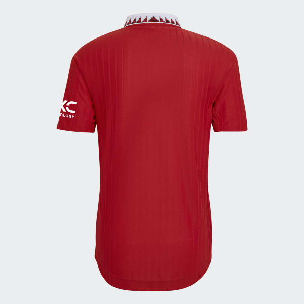 Vermelho Camisa 1 Manchester United 22/23 Authentic KMM04