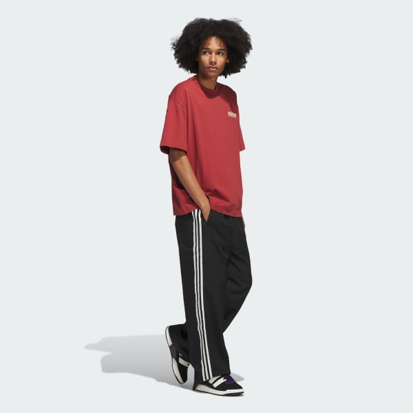 Red adidas Sport Design Studio Players Graphic Tee