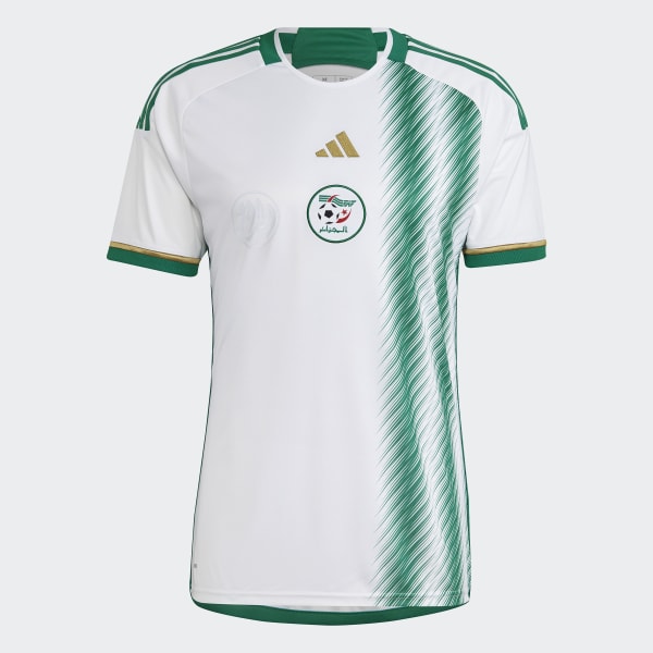 Blanco Camiseta Uniforme Titular Argelia 22