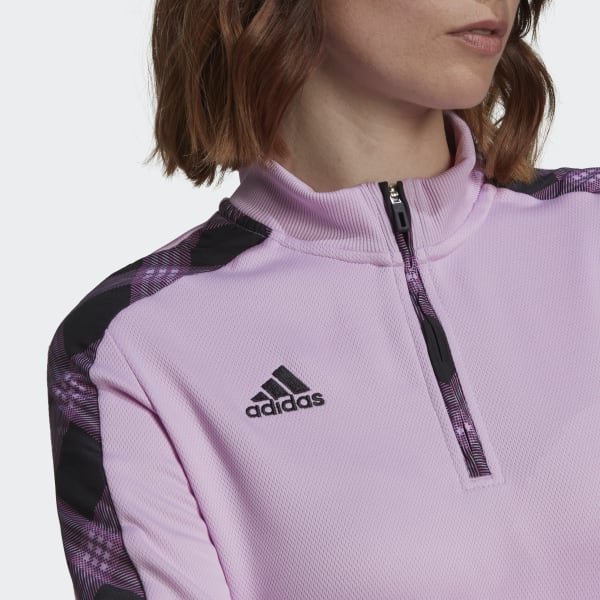 Lila Tiro Fleece Mid-Layer Oberteil MMB86