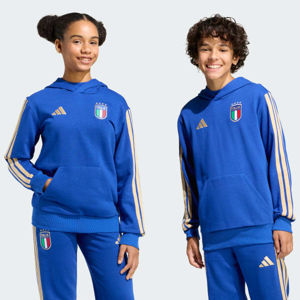 Blue Italy DNA Hoodie Kids