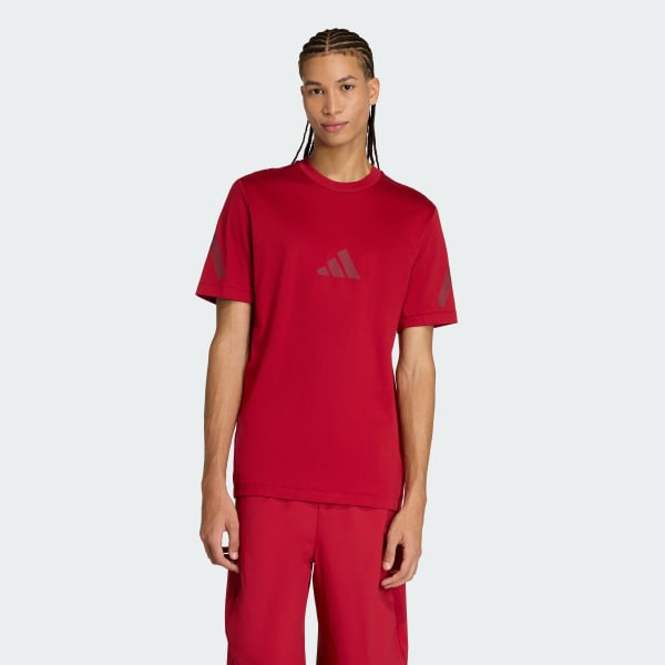 Bordo adidas Z.N.E. Tişört