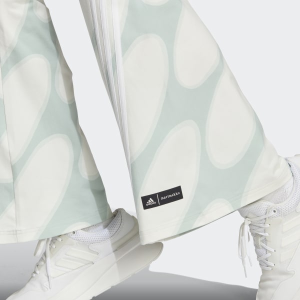 Buy ADIDAS marimekko future icons flared leggings in Cloud White/Green  Tint/Dash Green 2024 Online