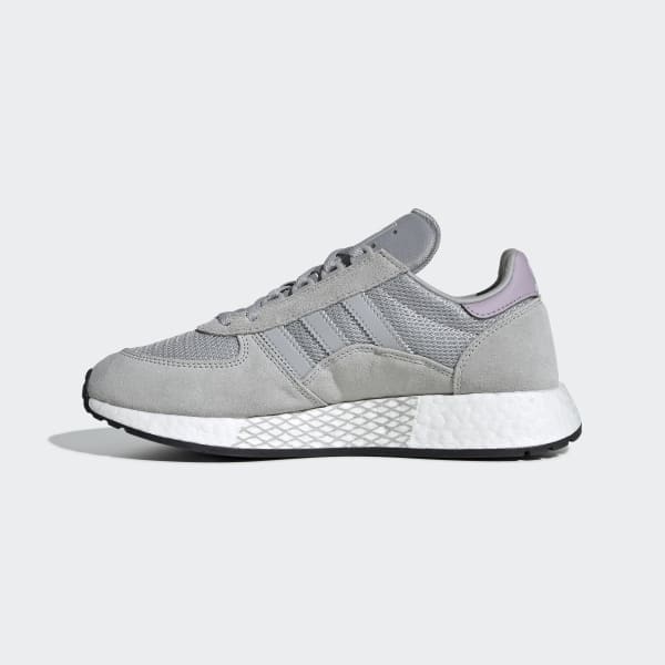 adidas originals sabalo trainers in grey and purple