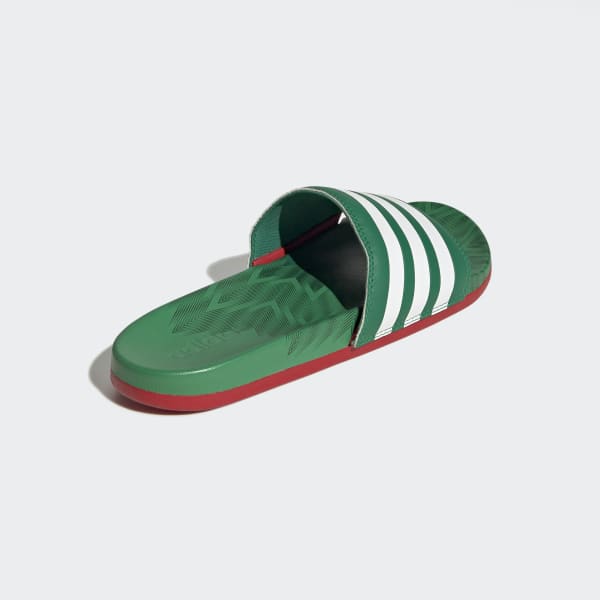 adidas Adilette Comfort Slides - Green | adidas Singapore