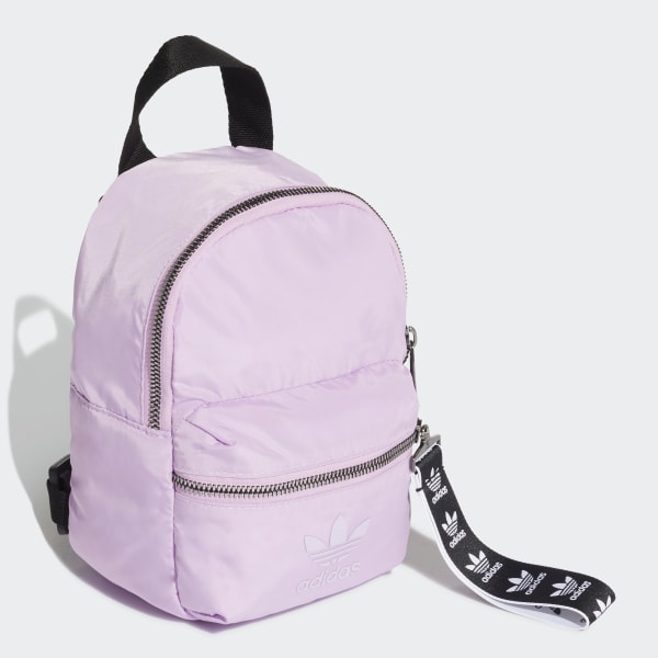 Adidas originals sleek mini backpack in purple hot sale