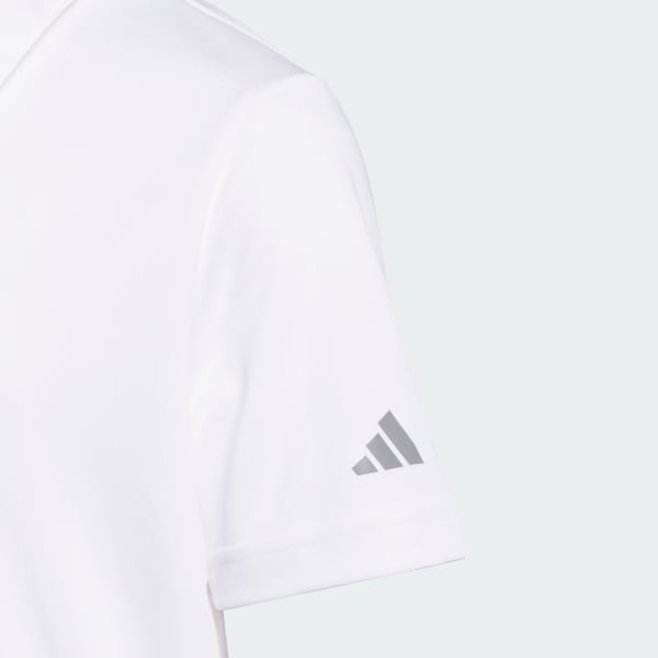 Wit PERFORMANCE POLOSHIRT MET KORTE MOUWEN JONGENS