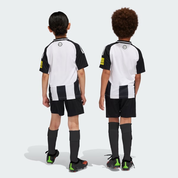 Black Newcastle United FC 24/25 Home Mini Kit Kids