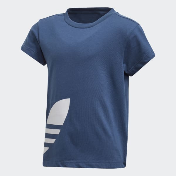 adidas Big Trefoil Shorts Tee Set Blue adidas Philippines
