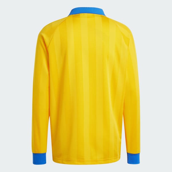 新品L Adidas チャイナ限定 長袖ジャケット　イエロー　JD3379 Adidas XSサイズ 中国限定 巳年 チャイナトラックジャケット