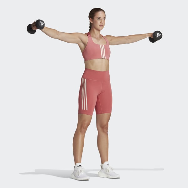 Red Powerimpact Training Medium-Support Bra VW600
