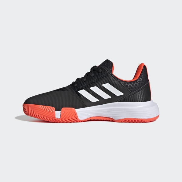 Black CourtJam Tennis Shoes LAF84