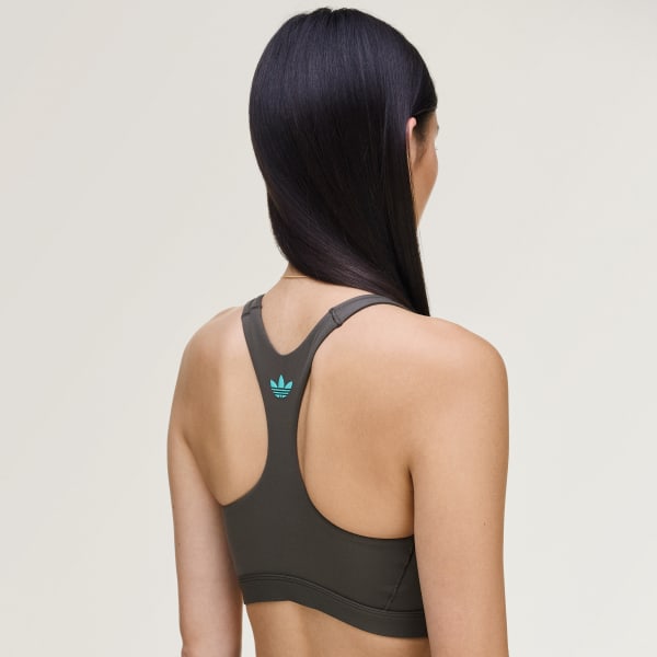 【SPORTY&RICH】80s RUNNER SPORTS BRALETTE adidas SPORTY & RICH BRALETTE - Grey | Free Shipping with