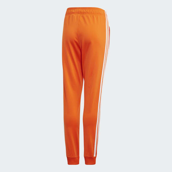 adidas sweatpants orange